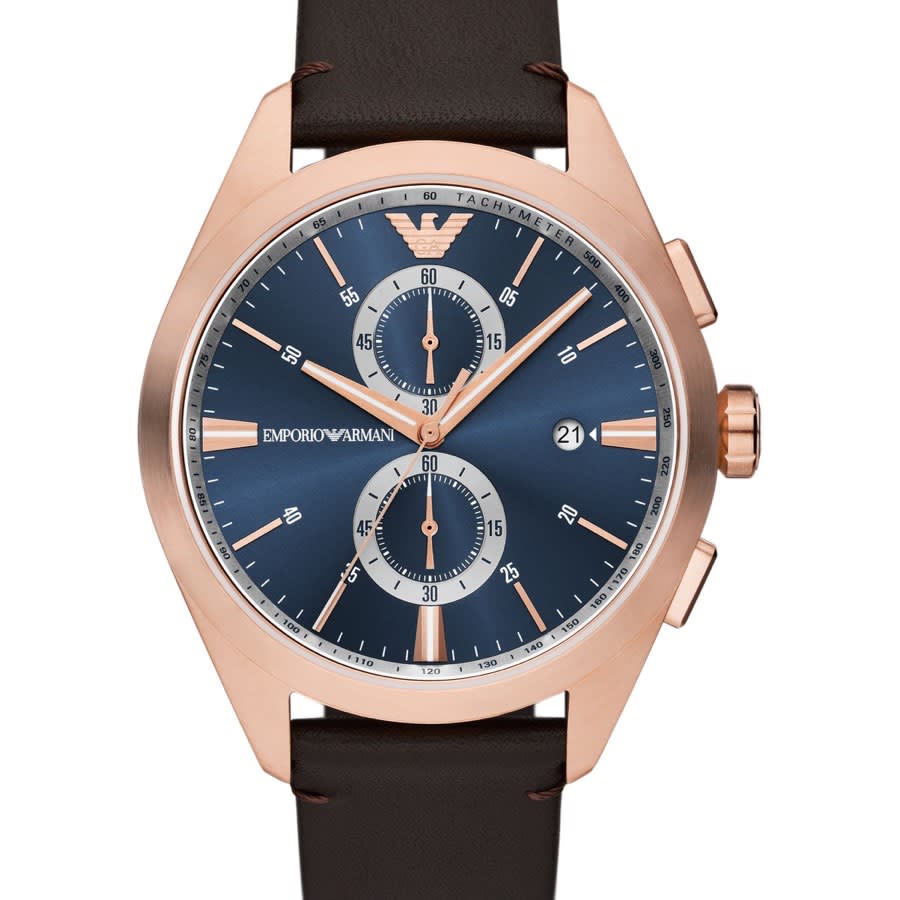 Emporio Armani AR11554 Watch Brown Mainline Menswear United States